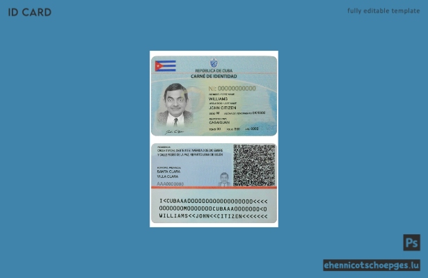 Cuba ID – Beispielvorschau